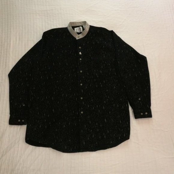 Midwest Garment men's casual long sleeve button down shirt - Picture 1 of 4